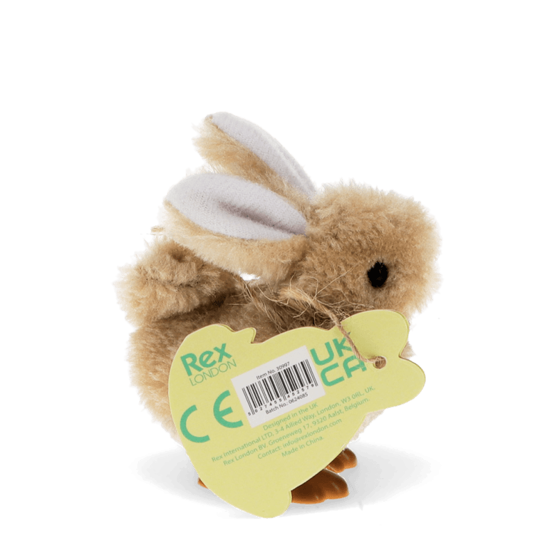 Rex London Fluffy Wind-up Toy - Bunny