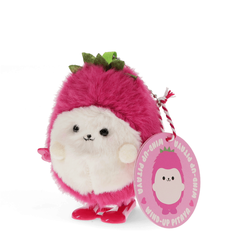Rex London Fluffy Wind-up Toy - Pitaya (dragon Fruit)