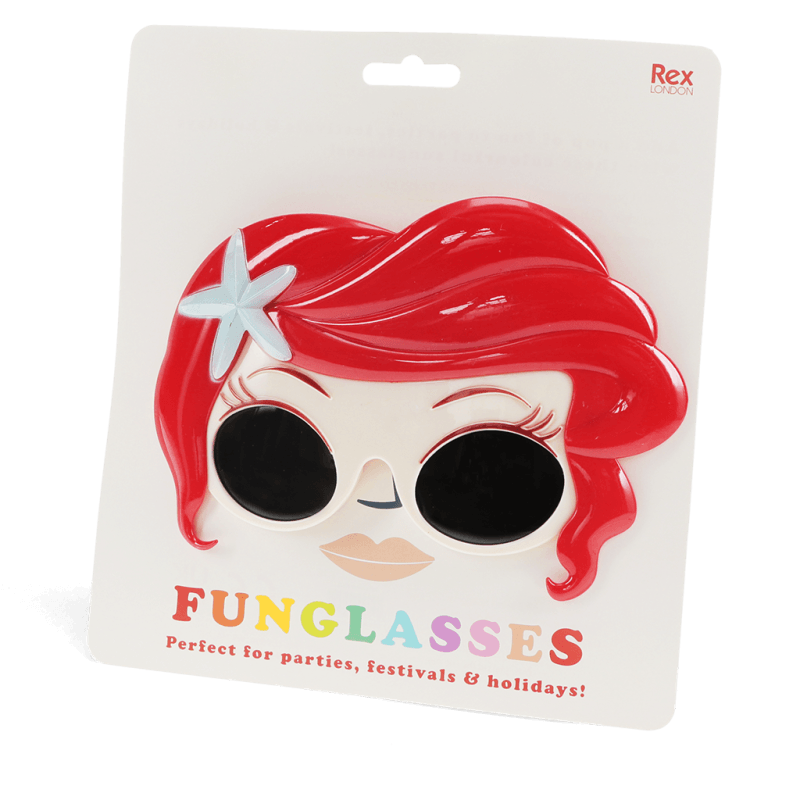 Rex London Funglasses - Red Hair Mermaid Sunglasses