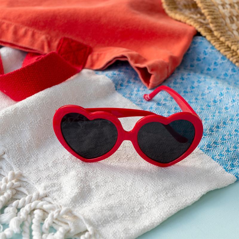 rex london Funglasses - Red heart sunglasses