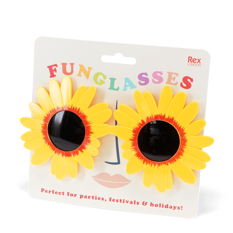 Rex London Funglasses - Yellow Sunflower Sunglasses