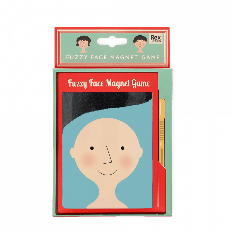 Rex London Fuzzy Face Magnet Toy