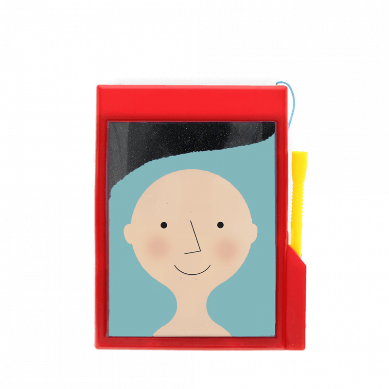 Rex London Fuzzy Face Magnet Toy