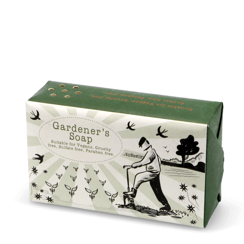 Rex London Gardener's Soap Bar 200g - Rustic Fields