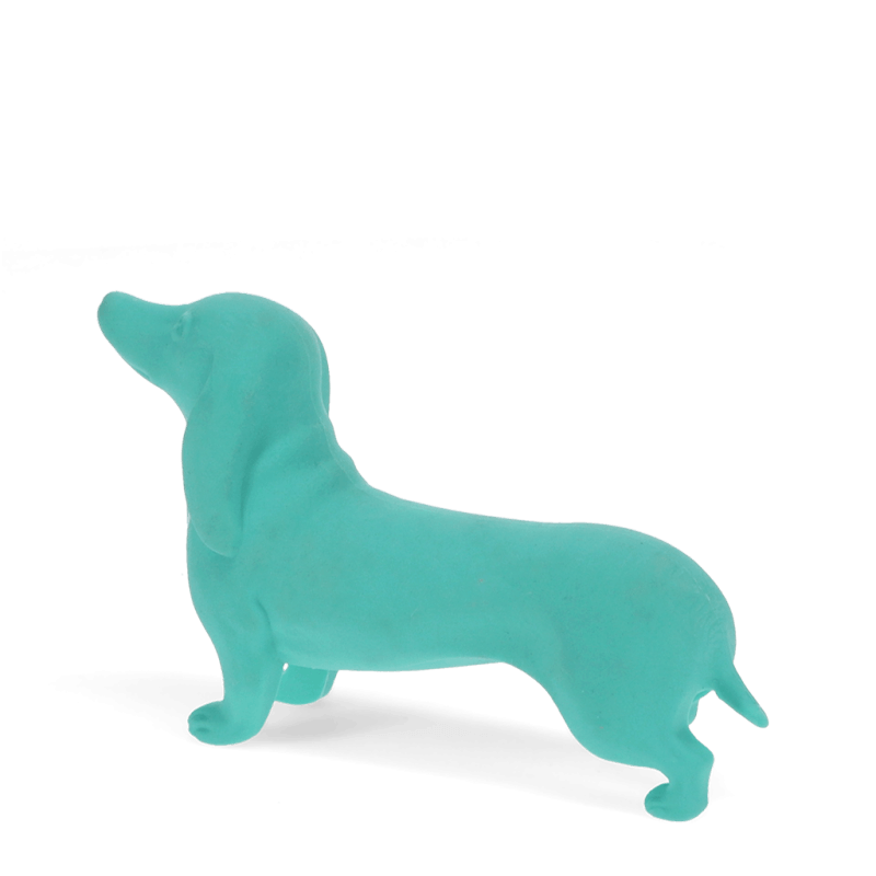Rex London Giant Sausage Dog Eraser - Turquoise