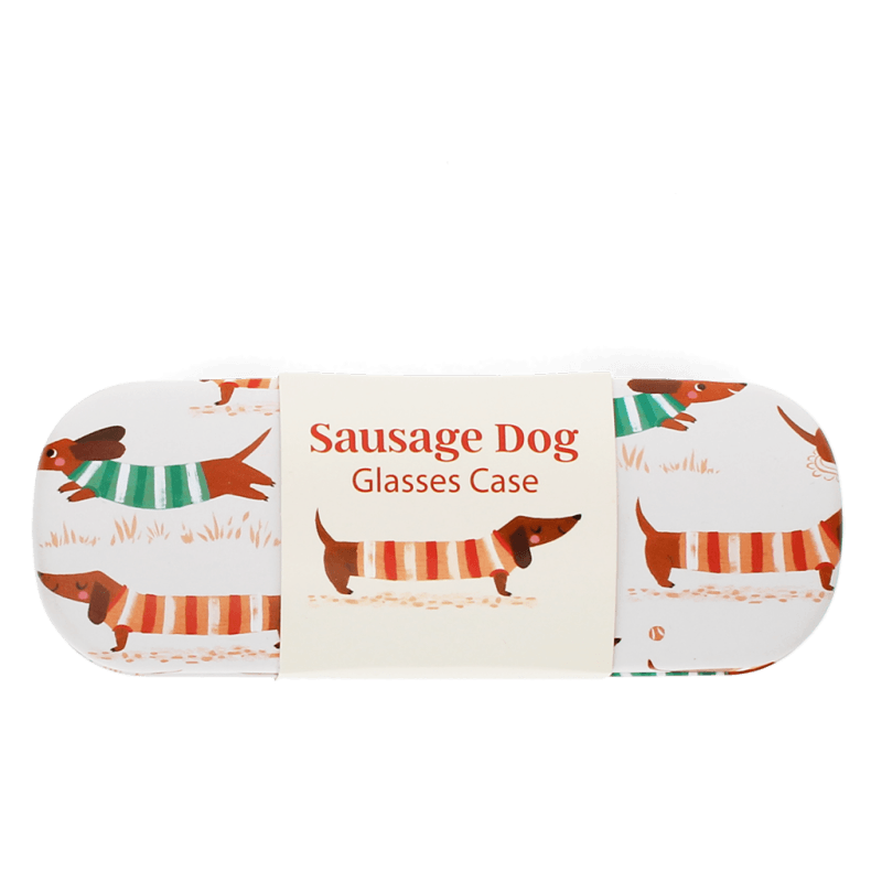 Rex London Glasses Case & Cleaning Cloth - Sausage Dog