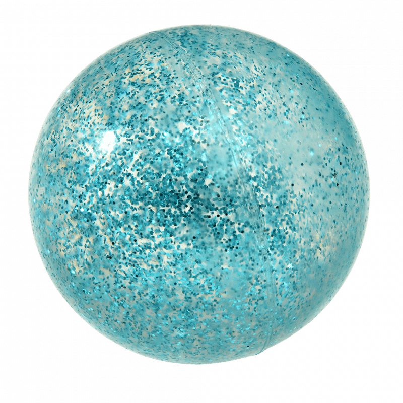 Rex London Glitter Bouncy Ball - Blue Owl