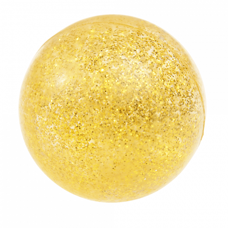 Rex London Glitter Bouncy Ball - Gold Dog