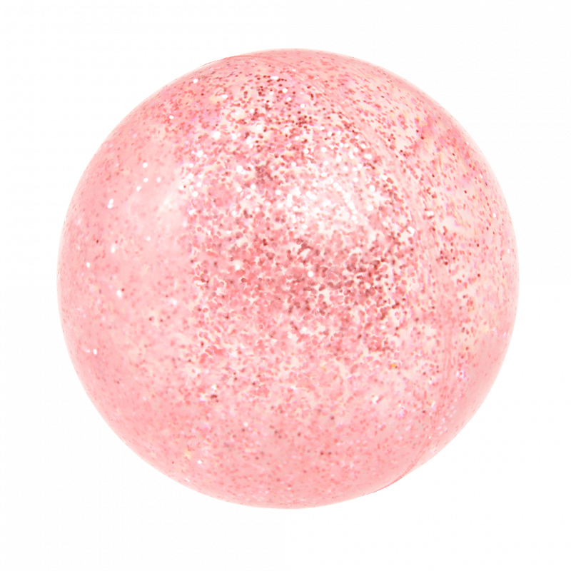 Rex London Glitter Bouncy Ball - Pink Cat