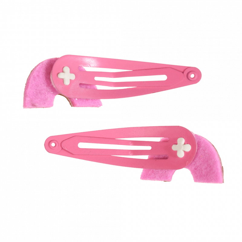 Rex London Glitter Hair Clips (set Of 2) - Rainbow