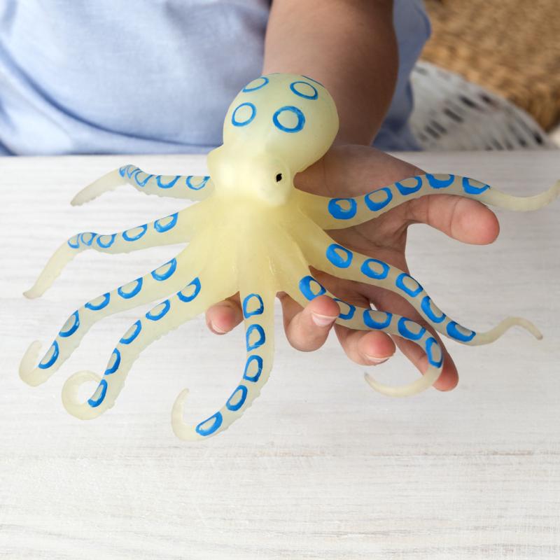 rex london Glow in the dark squishy toy - Octopus