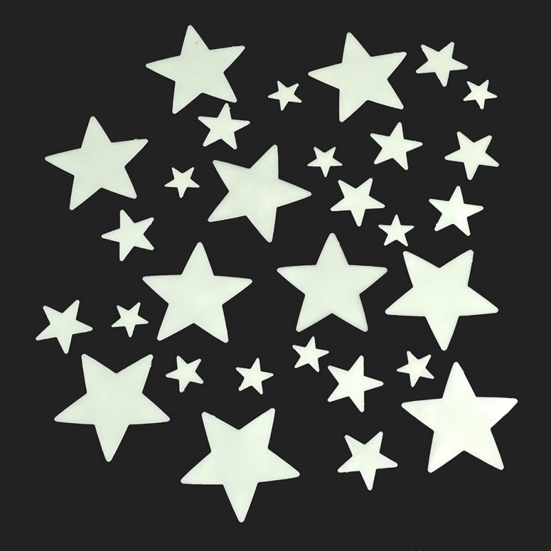 Rex London Glow In The Dark Stars (box Of 30)