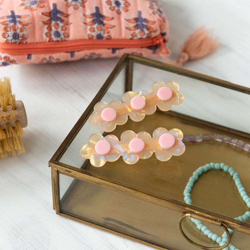 Rex London Hair Clips (set Of 2) - Daisy