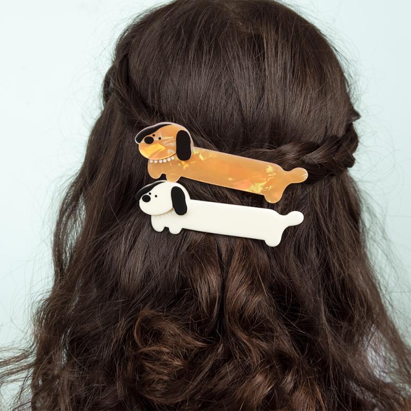 rex london Hair clips (set of 2) - Sausage dogs