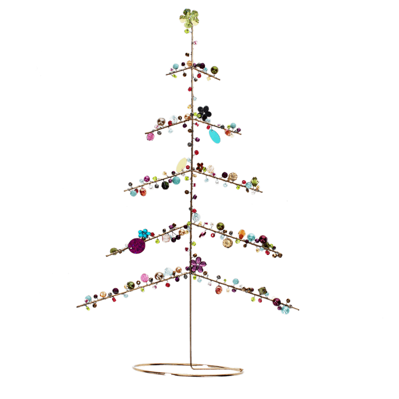 Rex London Handmade Beaded Tree Decoration (35cm)