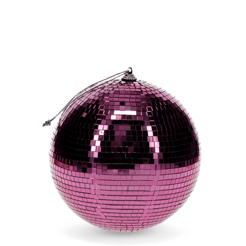 Rex London Hanging Disco Ball (15cm) - Pink