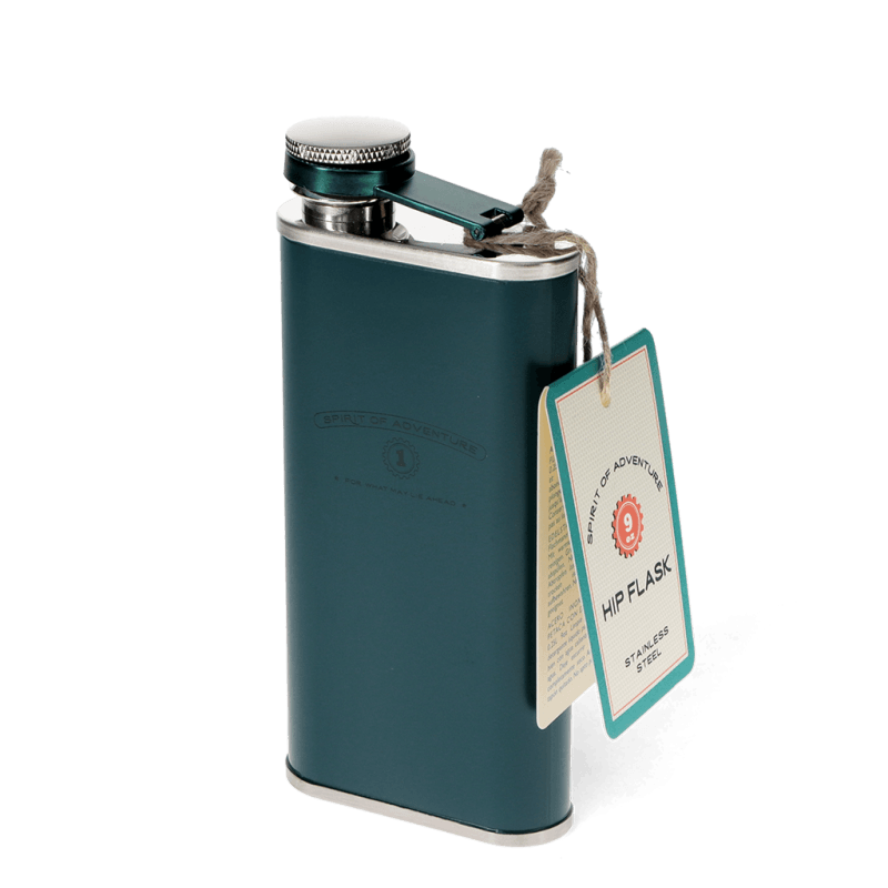 Rex London Hip Flask 250ml - Spirit Of Adventure