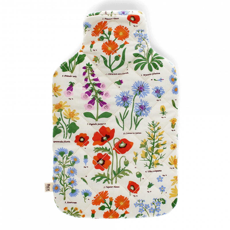 Rex London Hot Water Bottle - Wild Flowers