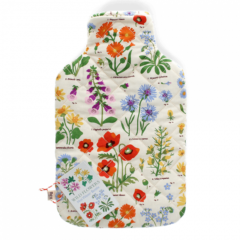 Rex London Hot Water Bottle - Wild Flowers
