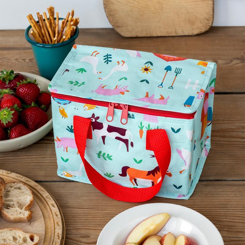 rex london Insulated lunch bag - Farmyard