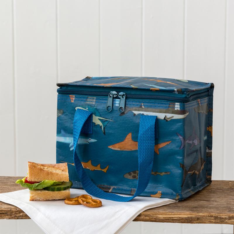 rex london Insulated lunch bag - Sharks