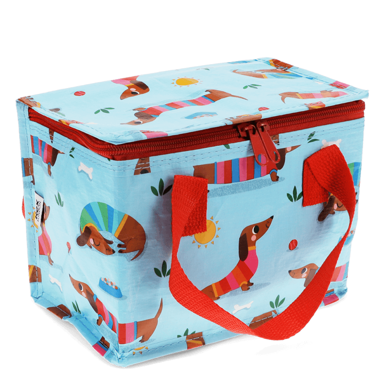 Rex London Insulated Lunch Bag - Sunny Sausage Dog