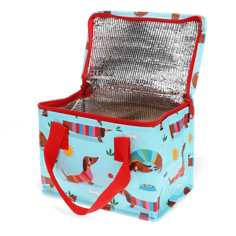 Rex London Insulated Lunch Bag - Sunny Sausage Dog