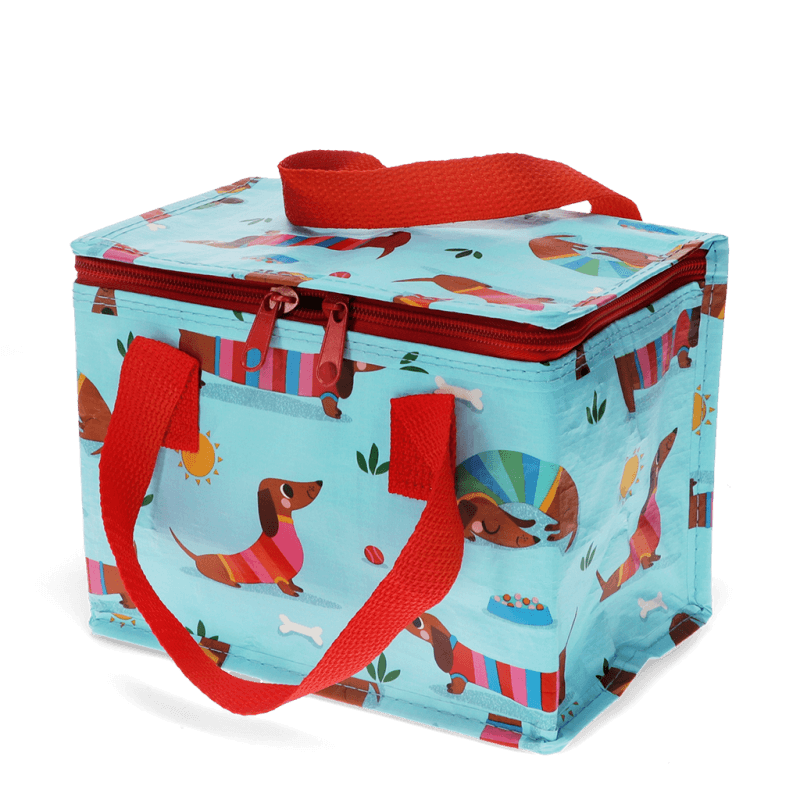 Rex London Insulated Lunch Bag - Sunny Sausage Dog