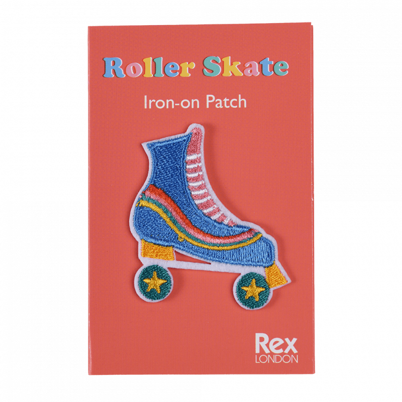 Rex London Iron On Patch - Roller Skate