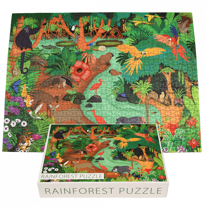 Rex London Jigsaw Puzzle (1000 Pieces) - Rainforest