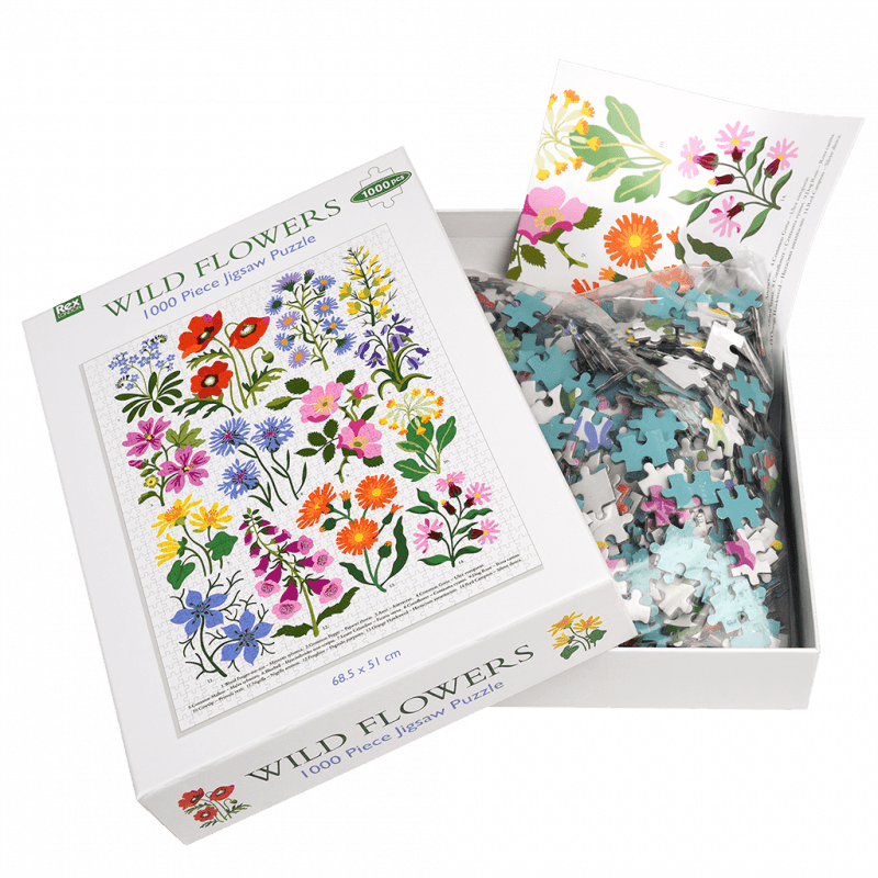Rex London Jigsaw Puzzle (1000 Pieces) - Wild Flowers