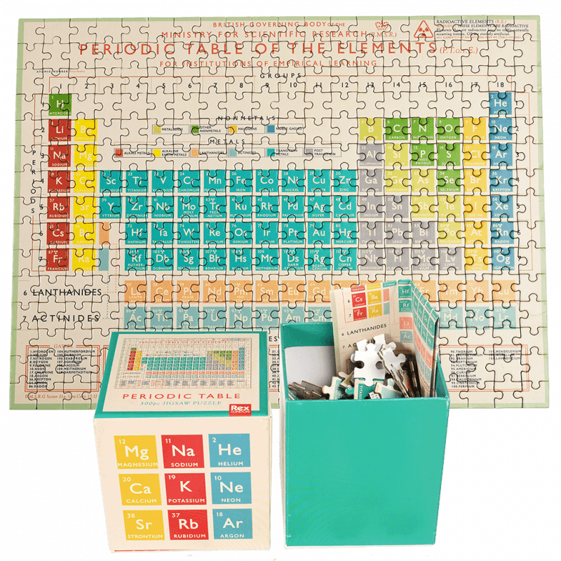 Rex London Jigsaw Puzzle (300 Pieces) - Periodic Table
