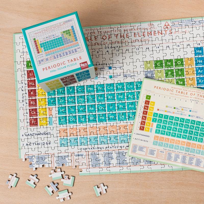rex london Jigsaw puzzle (300 pieces) - Periodic Table