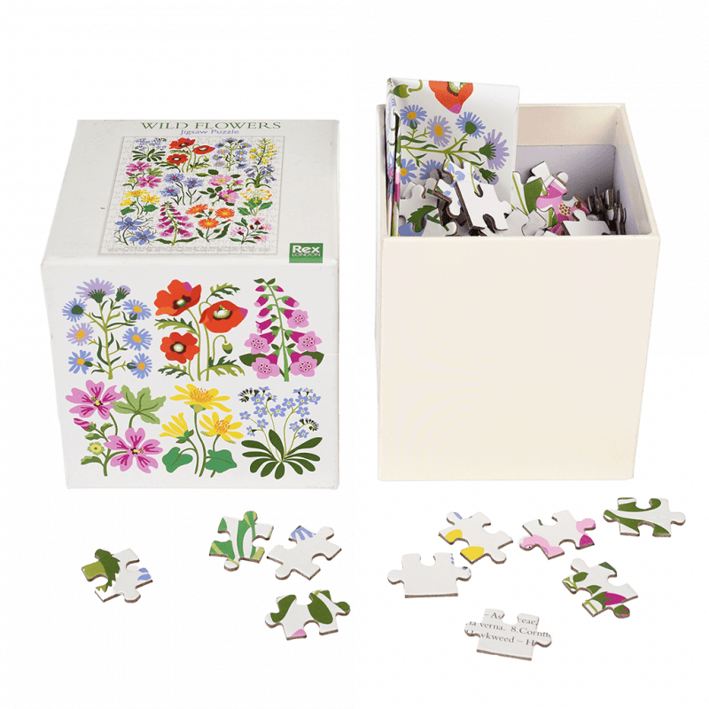 Rex London Jigsaw Puzzle (300 Pieces) - Wild Flowers
