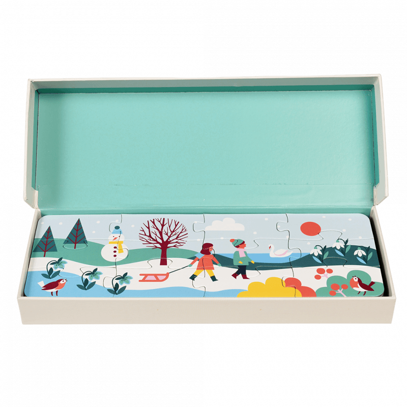 Rex London Jigsaw Puzzles (4 X 12 Pieces) - Seasons