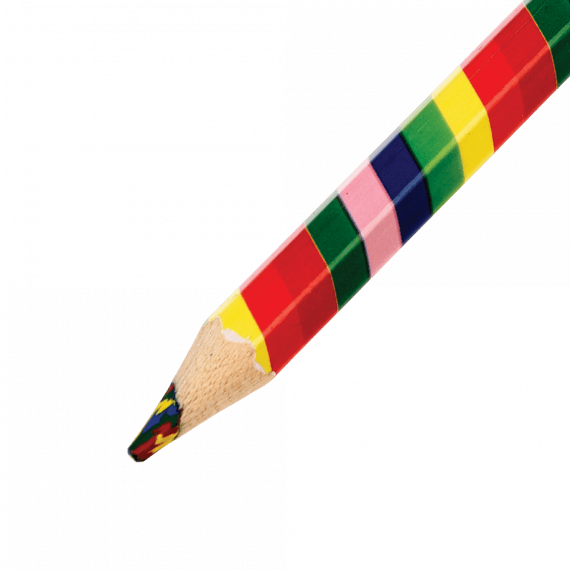 Rex London Jumbo Multi-colour Core Rainbow Pencil