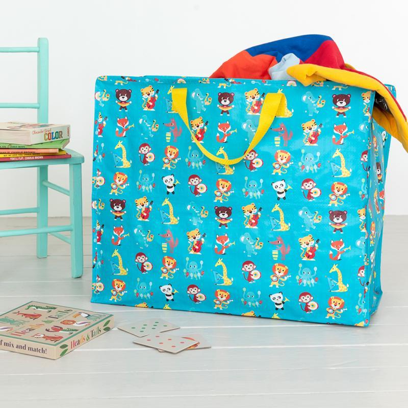 rex london Jumbo storage bag - Animal Band