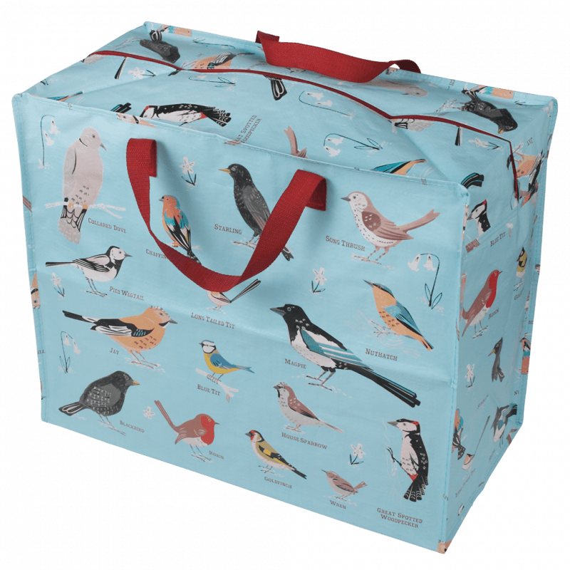 Rex London Jumbo Storage Bag - Garden Birds