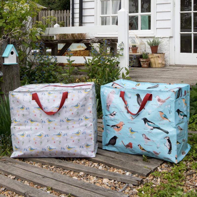 Rex London Jumbo Storage Bag - Garden Birds