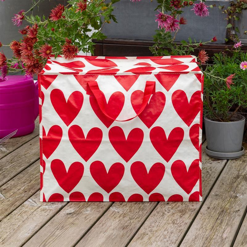 rex london Jumbo storage bag - Hearts