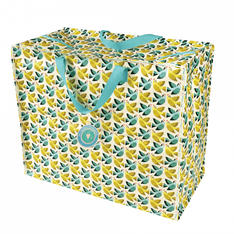 Rex London Jumbo Storage Bag - Love Birds