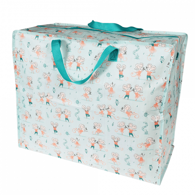 Rex London Jumbo Storage Bag - Mouse Ballet