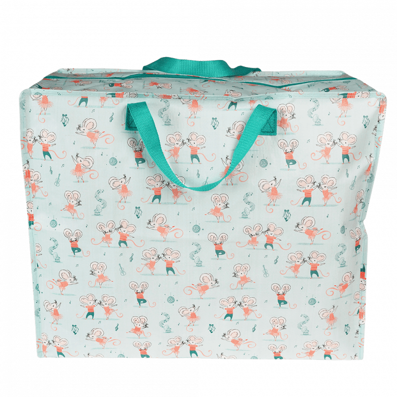 Rex London Jumbo Storage Bag - Mouse Ballet