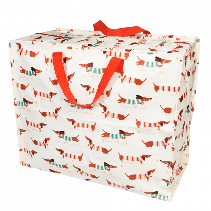 Rex London Jumbo Storage Bag - Sausage Dog