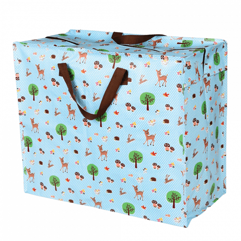 Rex London Jumbo Storage Bag - Woodland Creatures