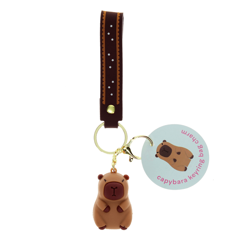 Rex London Keyring Bag Charm - Capybara