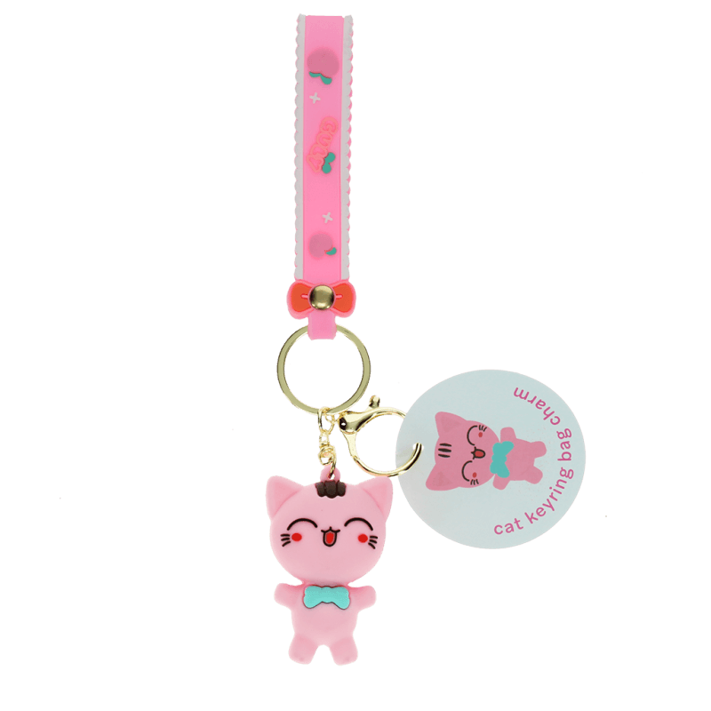 Rex London Keyring Bag Charm - Cat