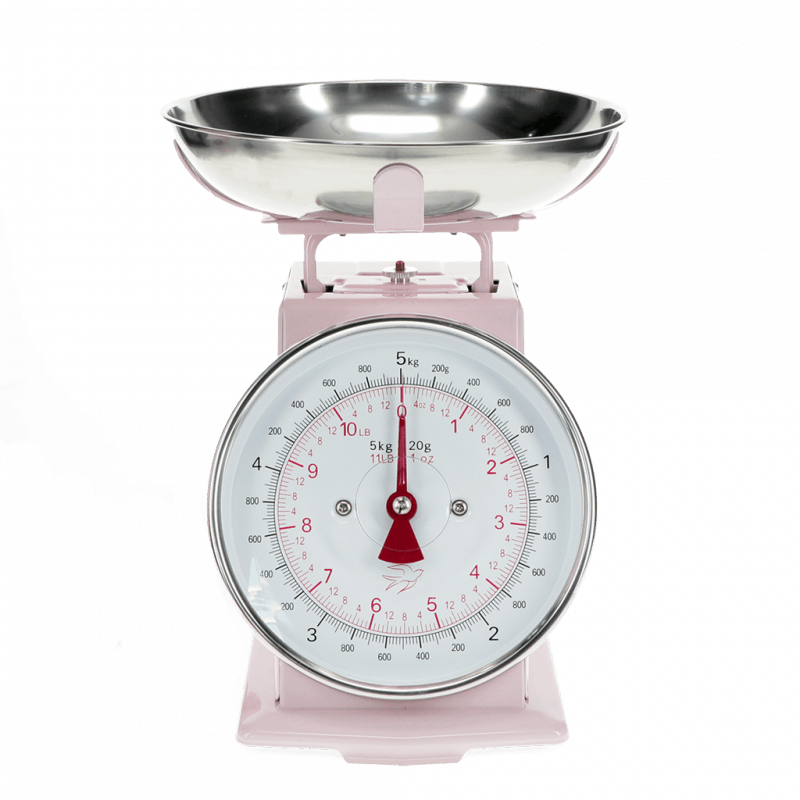 Rex London Kitchen Scales - Light Pink