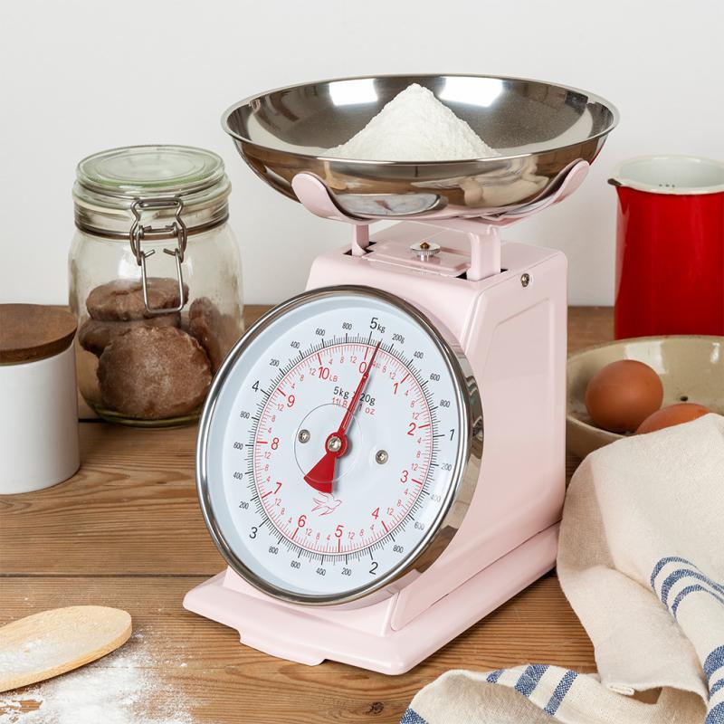 Rex London Kitchen Scales - Light Pink