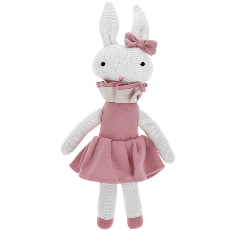 Rex London Knitted Soft Toy - Bunny